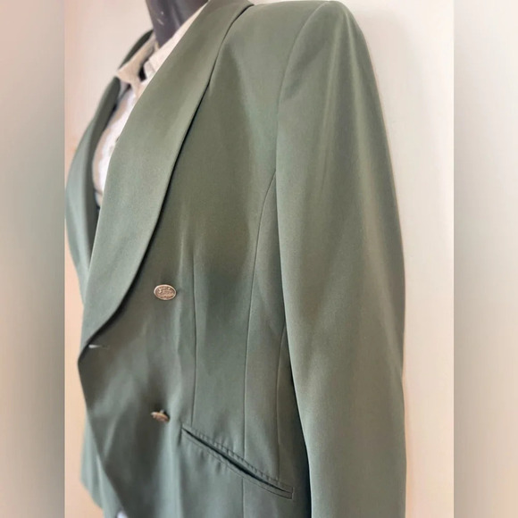 Kasper ASL Women’s  Blazer Green Business Suit Jacket Style size 12 - Picture 3 of 11